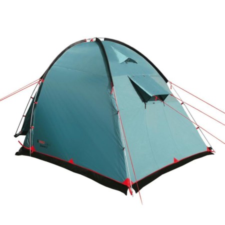 Tent, Casmping Dome 3 series, Green, 3-seater-3