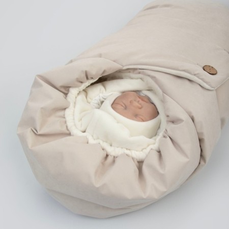 Set for discharge Winter Kinderlitto Velvet, 5 objects, height 56-62 cm, ivory color-11