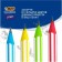 A set of pencils of black -graphic 4 pieces "Evolution Stripes", HB, strips