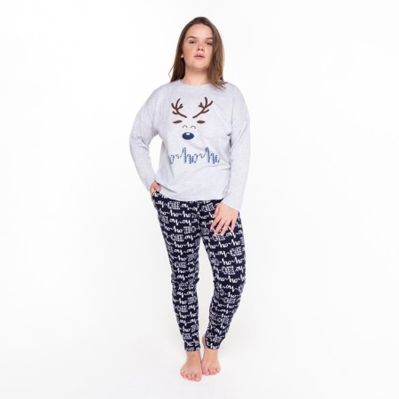 Female set (pants/jumper) home, blue color, size 56
