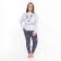 Female set (pants/jumper) home, blue color, size 56