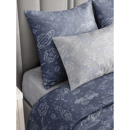 Bed linen 1.5 joint venture Astronaut, size 150x214 cm, 143x215 cm, 70x70 cm-2