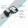 SCREMENTER ELEMENTARY-S Flight up to 20W 6500K IP65 1300lm 175-265V Cherno motion sensor. Gauss 628511320