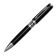 Gift handle, ball "Kronos" in the leatherette case, rotary, black body with silver