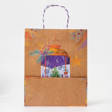 Gift package "New Year's lamp" 18 x 22.3 x 10 cm-2