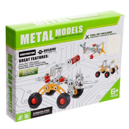Metal designer "Mini-Excavator", 78 parts-2