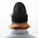 Women's hat minku, dark gray color, rr 56-58
