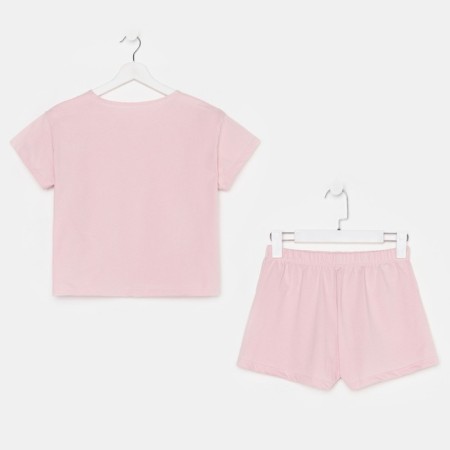 Female pajamas (T-shirt and shorts) KAFTAN "BASIC" size 48-50, pink color-8