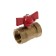 Ball crane "STM" Optima, internal/internal thread 1 ", butterfly