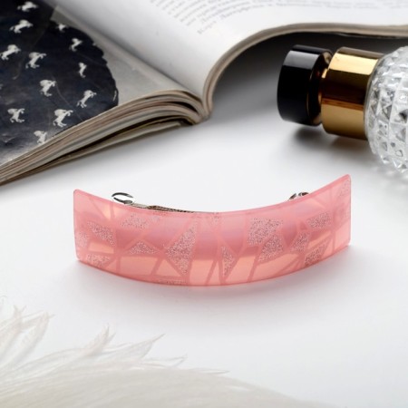 Hair hair clip "Graphics" 9 cm, mix