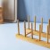 Stand for cutting boards and covers, 26 × 10.5 cm, 5 seats, bamboo