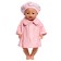 Clothing for dolls "raincoat with beret"