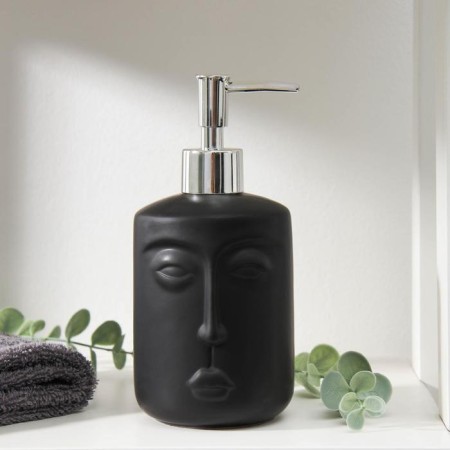 Disator for liquid soap "totem", 330 ml, black color
