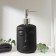Disator for liquid soap "totem", 330 ml, black color