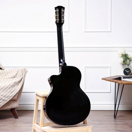 Acoustic guitar Music Life QD-H38Q-Jp Black, 6 string, 97 cm-4
