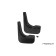 Bryzgoviki rear Ssang Yong New Actyon, 2010-2016 introduced. 2 pcs (polyurethane)