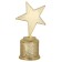 Figure of a casting star on graduation "graduate", 16 x 6 cm