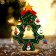 New Year's souvenir "Christmas tree" 13 × 18 cm