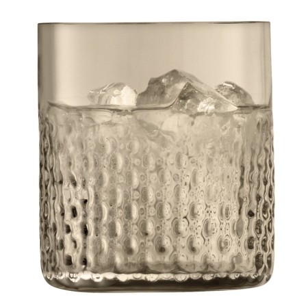 Set of low glasses, brown color, 330 ml-2