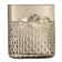 Set of low glasses, brown color, 330 ml