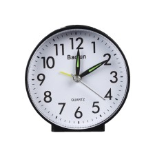 The clock is a boar, on batteries, 9 x 3.7 cm, dial d-8.5 cm