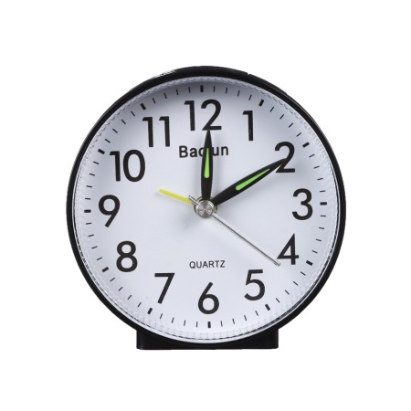 The clock is a boar, on batteries, 9 x 3.7 cm, dial d-8.5 cm