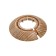 Universal Opiper for pipes F25-34mm "Ideal" 281 PALYSANDER