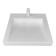 Sink My Space Breez 55 5033600, above the washing machine, with brackets, siphon, white