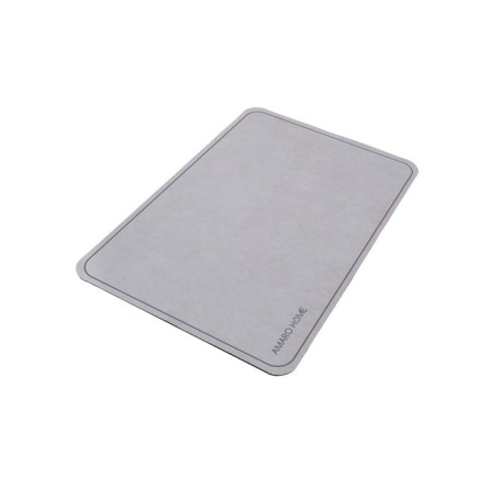Bathroom mat with an absorbent effect, size 40x60 cm, color gray color-8
