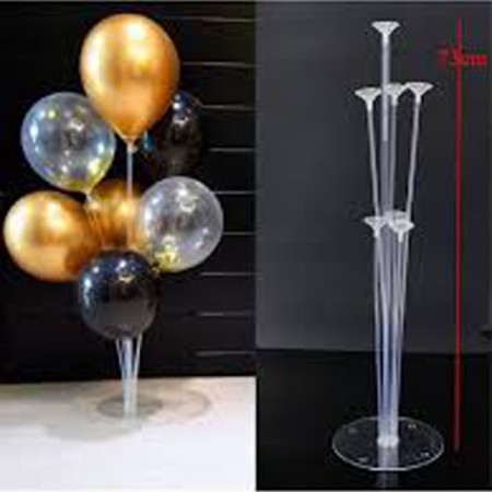 Star for balloons with a stand under water/sand for 7 balls, height 130 cm-2