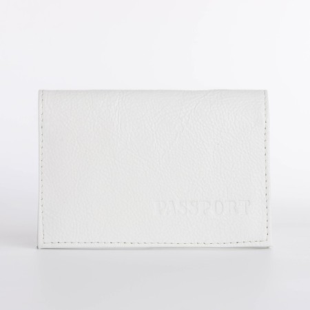 Cover for passport, white color-1