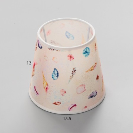 Universal lampshade "shells" E14 14x14x13cm-2