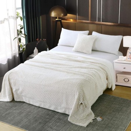 Aville cover, size 160x220 cm, color milk-5