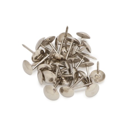 Tundra nails, decorative, 8x15 mm, chrome, 500 pcs-8