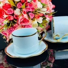 Tea set of Lenardi, porcelain, 350 ml, 12 items