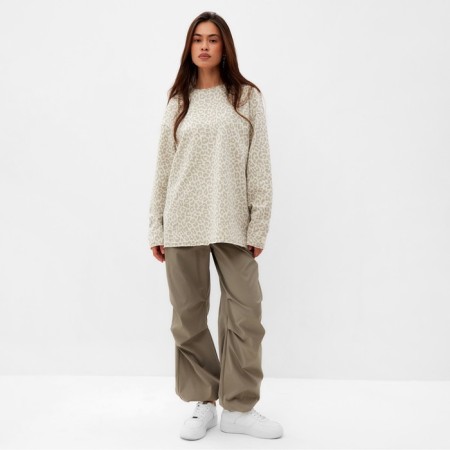 Women's sweatshirt MIST: LEO p. 44, beige-1