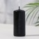 Candle - cylinder, 4x9 cm, 11 hours, 90 g, black