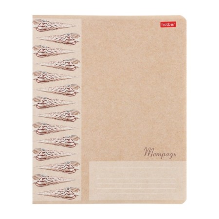 Notebook 18 sheets in the cage on the paper clip "Pearls", mix-2