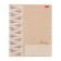 Notebook 18 sheets in the cage on the paper clip "Pearls", mix