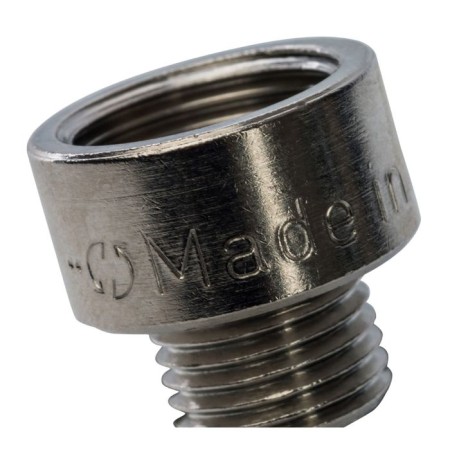 Adapter Stout SFT-0008-003814, 3/8 "x 1/4", internal/outer thread, nickel. brass-4