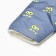 Demicine-zone overalls for a boy, color graphite/print, height 62-68 cm