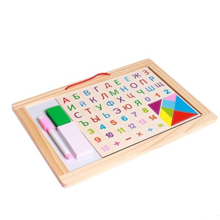 Set "Magnetic board + alphabet"