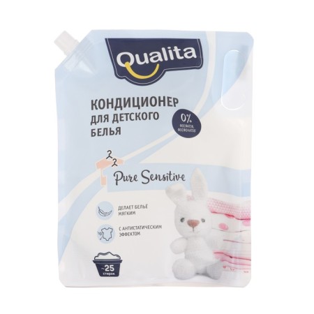 Conditioner for linen Qualita Pure Sensitive, Children, 1 L