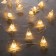 Garland “thread” 2 m dews with nozzles “snow Christmas tree”, IP20, silver thread, 20 LED, glow warm white, 2 modes, AAX2