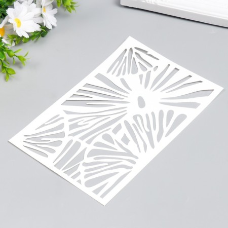 Plastic stencil "Texture" 24x16 cm-1