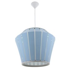 Светильник BayerLux 1673/1BL E27 40Вт светло-голубой 48х48х36-136 см