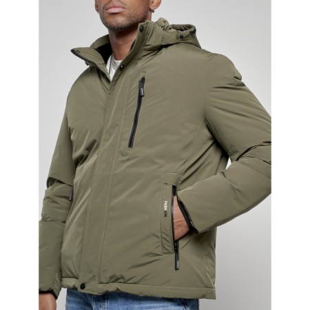 Sports male winter, size 62, khaki color-11