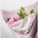 Flower film packaging moisture -resistant “flowers”, white, 0.6 x 10 m