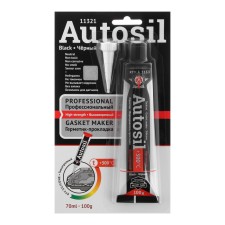 Autometics gaskets silicone, high -strength caroli, black, 100 g