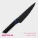 Knife - chef kitchen shade Simplex, blade length 19 cm, black color black